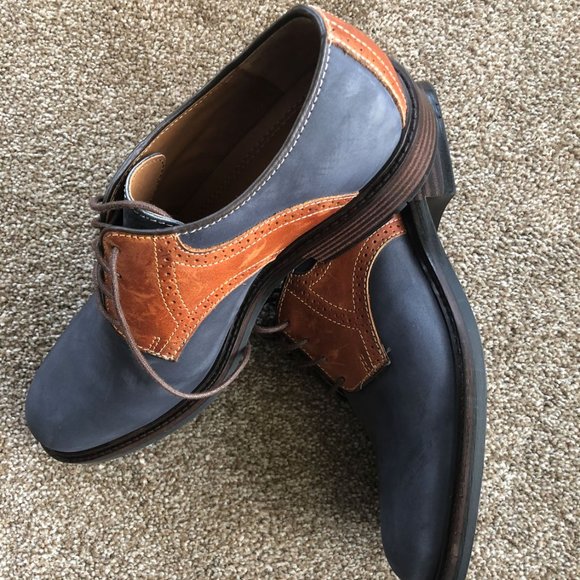 johnston & murphy tabor saddle dress oxford